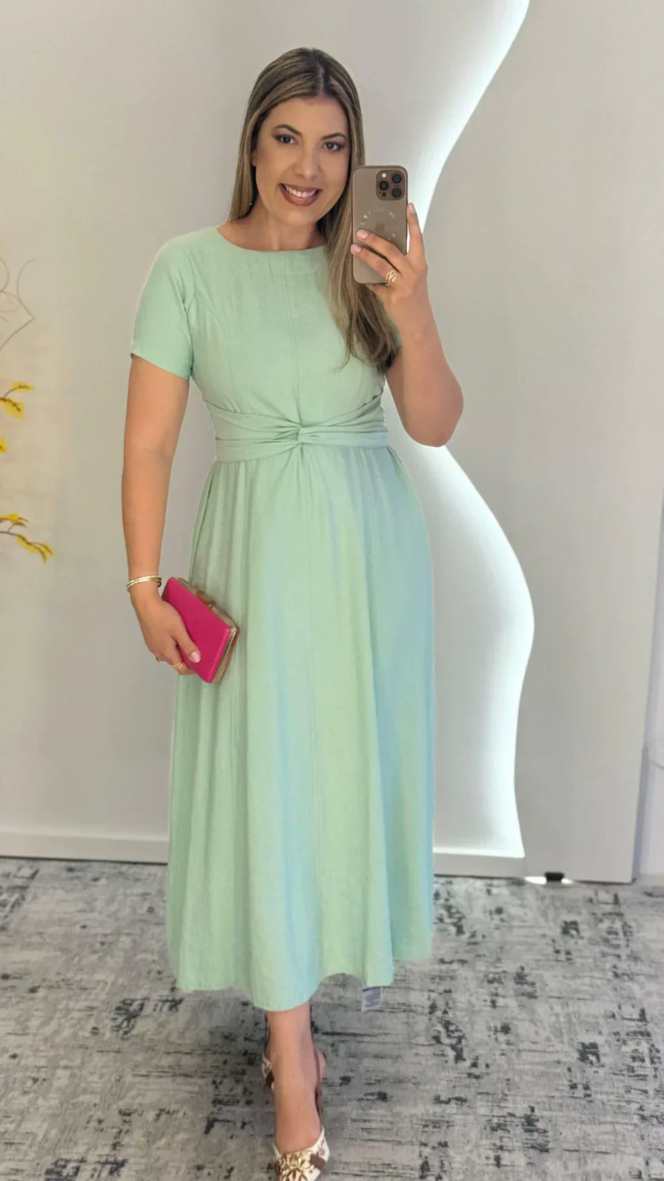 Vestido Elizabete Verde