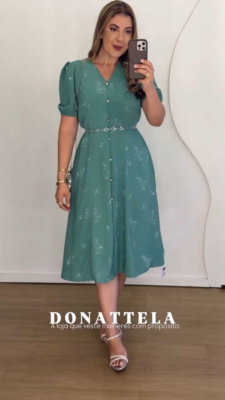 Vestido Eliana Verde